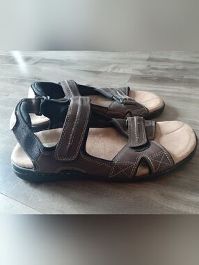 Dockers Brown Sandals Fusion Footbed Men's 12 M